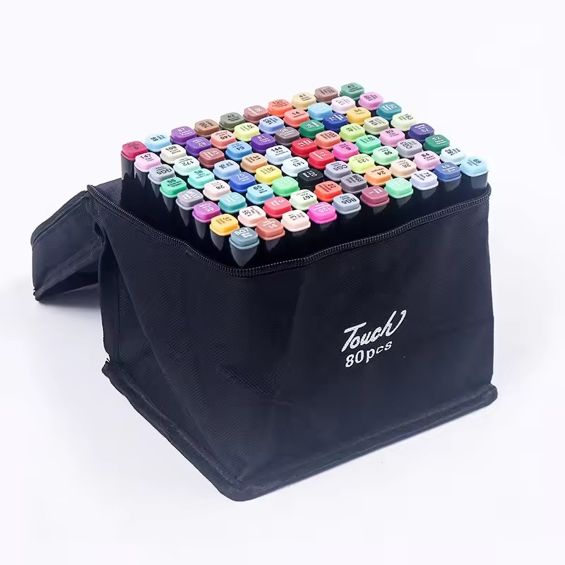 Set de Marcadores Doble Punta X80 Piezas